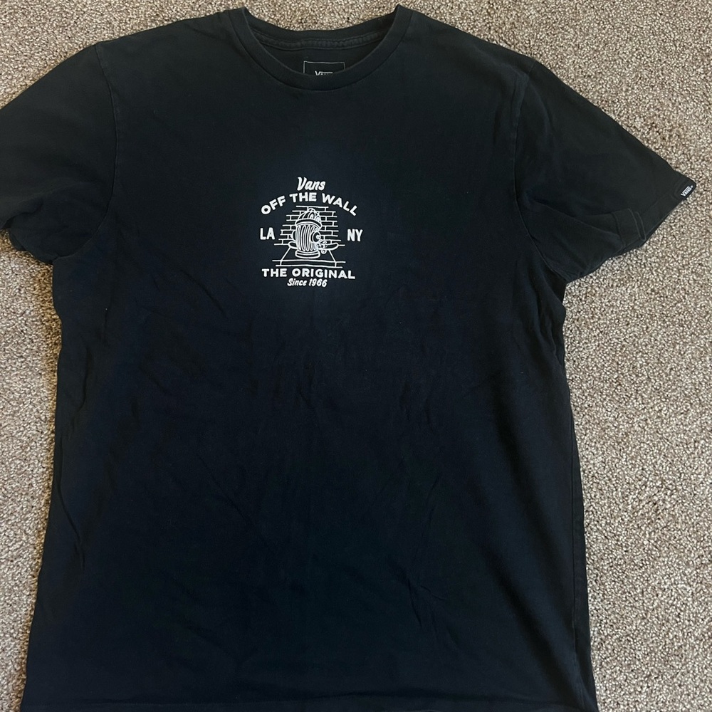 Vans Men's Black T-Shirt